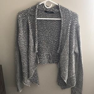 Black & white cardigan
